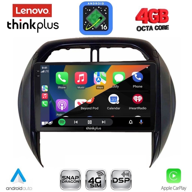 LENOVO LTG 7730CL_CPA (9inc) MULTIMEDIA TABLET for TOYOTA RAV 4 mod. 2000-2006 with CLIMA