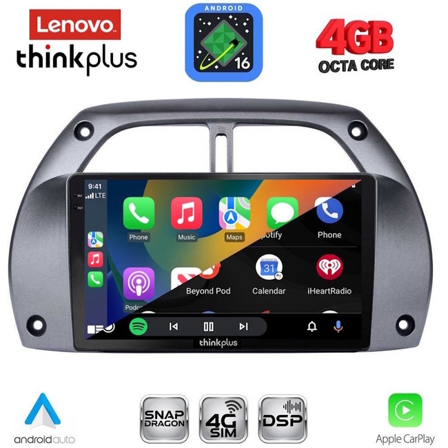 LENOVO LTG 7730AC_CPA (9inc) MULTIMEDIA TABLET for TOYOTA RAV 4 mod. 2000-2006 with A/C