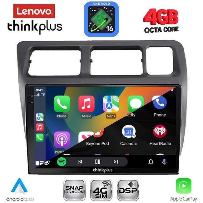 LENOVO LTG 7710_CPA (9inc) MULTIMEDIA TABLET for TOYOTA COROLLA mod. 1992-1997