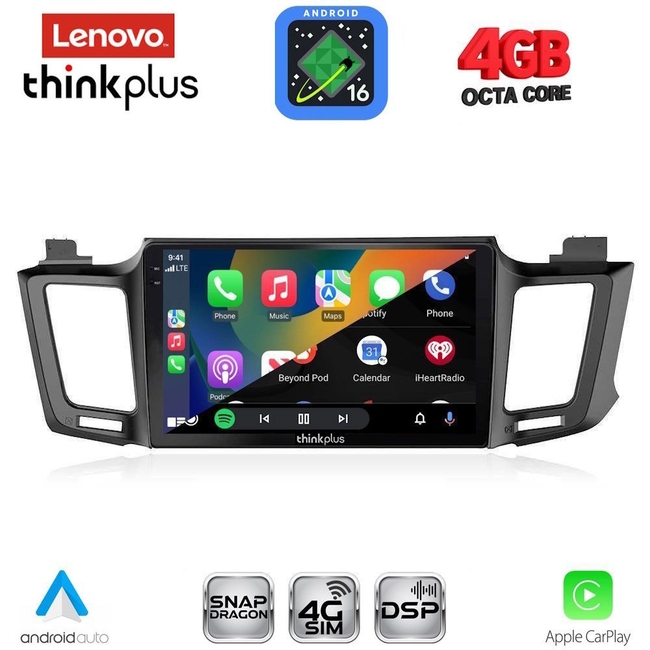 LENOVO LTG 7733_CPA (10inc) MULTIMEDIA TABLET for TOYOTA RAV 4 mod. 2013-2019