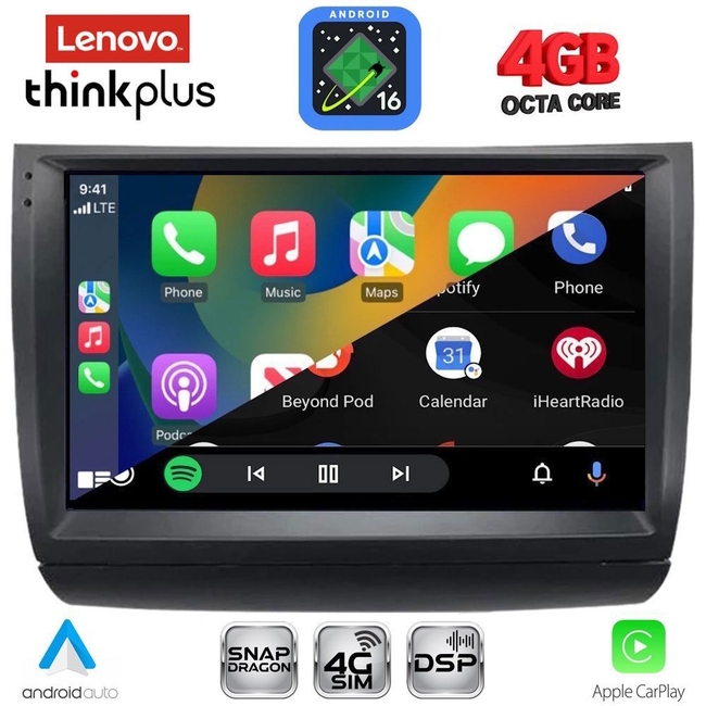 LENOVO LTG 7728_CPA (9inc) MULTIMEDIA TABLET for TOYOTA PRIUS mod. 2003-2009