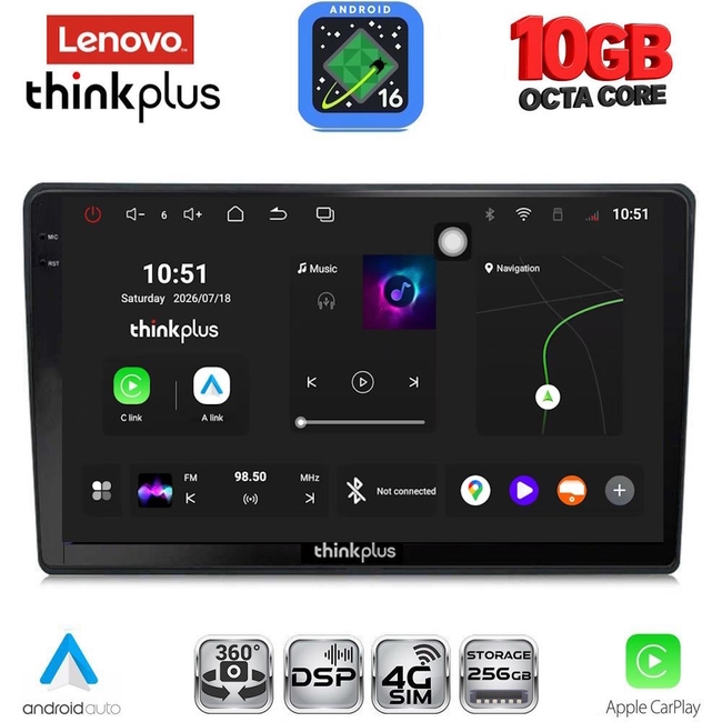 LENOVO LTM 11004_CPA (9inc) MULTIMEDIA TABLET for AUDI A4 mod. 2002-2008