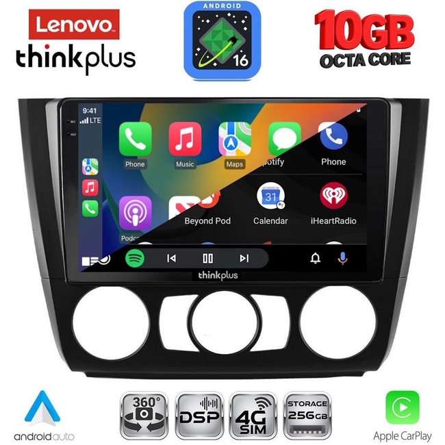 LENOVO LTM 11040_CPA A/C (9inc) MULTIMEDIA TABLET for BMW S.1  E81-82-87-88 mod. 2004-2013
