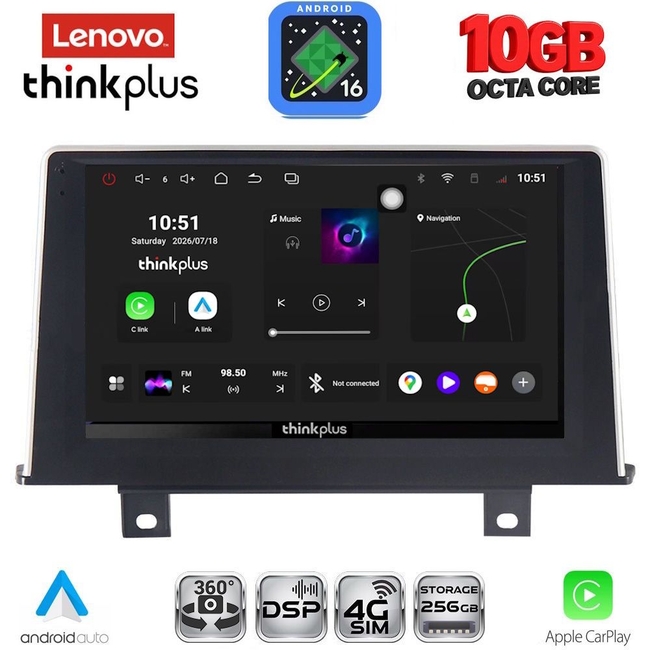 LENOVO LTM 11048_CPA (9inc) (NBT) MULTIMEDIA TABLET for BMW S.1 (F20-21) mod. 2011-2016