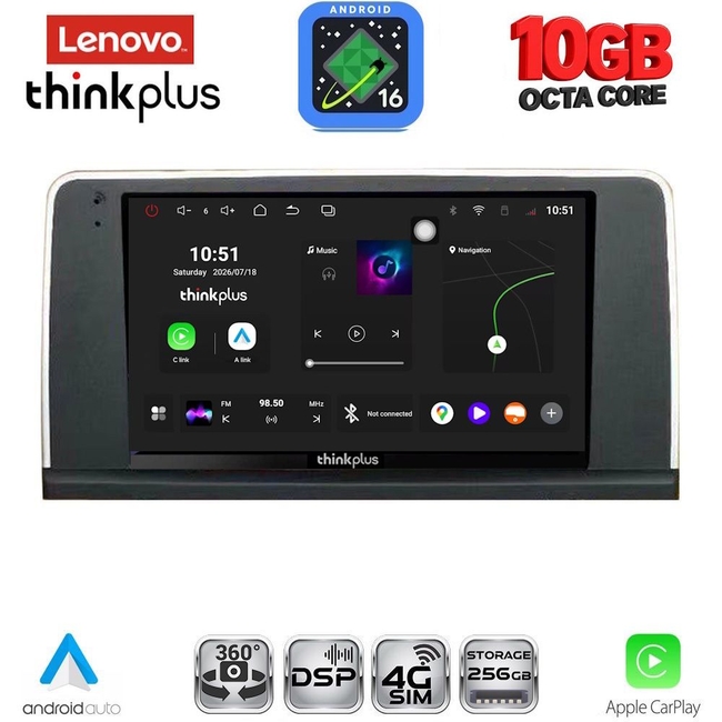 LENOVO LTM 11050_CPA (9inc) (NBT) MULTIMEDIA TABLET for BMW S.3-4 (F30-32) mod. 2012-2018