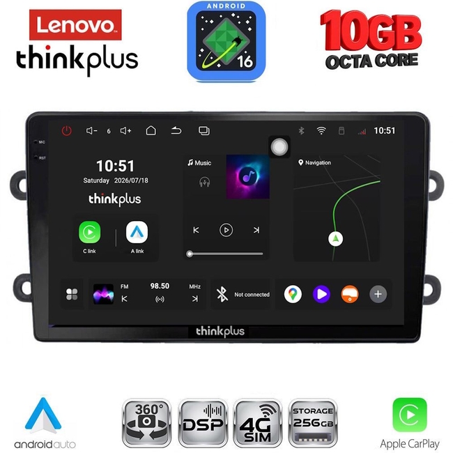 LENOVO LTM 11102_CPA (9inc) MULTIMEDIA TABLET for DACIA DUSTER mod. 2012-2019