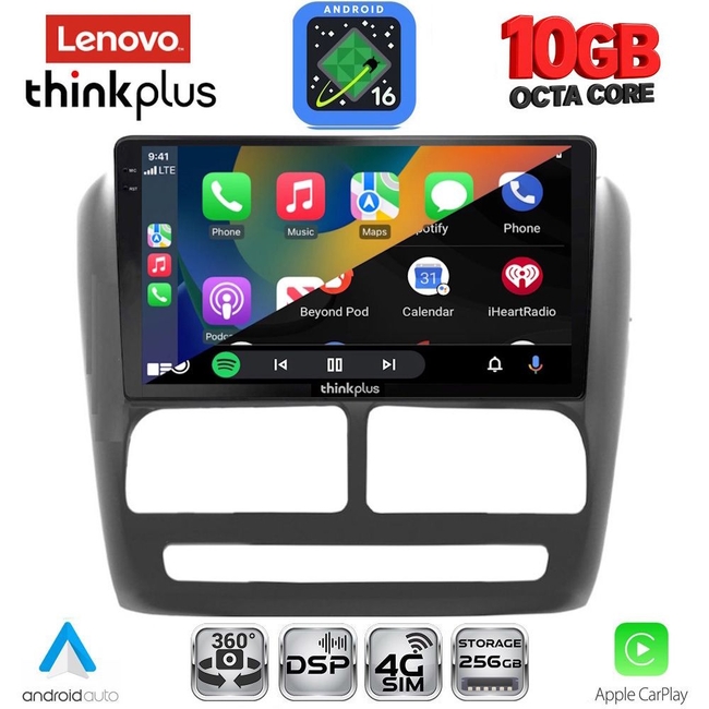 LENOVO LTM 11137_CPA (9inc) MULTIMEDIA TABLET for FIAT DOBLO mod. 2010-2015