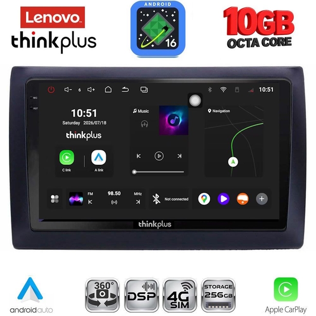 LENOVO LTM 11145_CPA (9inc) MULTIMEDIA TABLET for FIAT STILO mod. 2001-2007