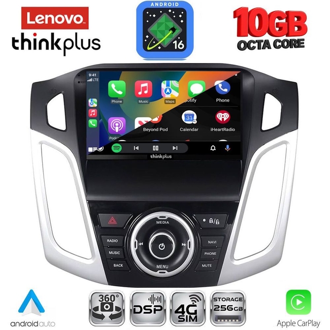 LENOVO LTM 11157_CPA (9inc) MULTIMEDIA TABLET for FORD FOCUS mod. 2011-2018