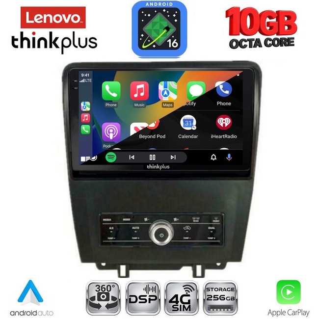 LENOVO LTM 11165_CPA (9inc) MULTIMEDIA TABLET for FORD MUSTANG mod. 2010-2015