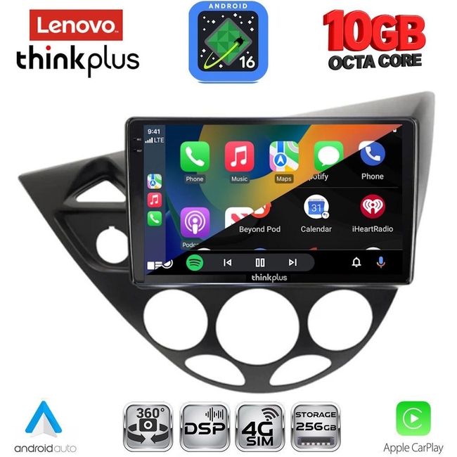LENOVO LTM 11169_CPA  (9inc) MULTIMEDIA TABLET for FORD FOCUS mod. 1998-2004