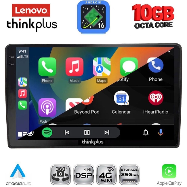 LENOVO LTM 11005_CPA (10inc) MULTIMEDIA TABLET for AUDI A4 mod. 2008-2015