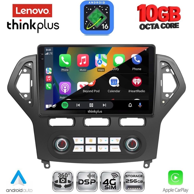 LENOVO LTM 11162_CPA CLIMA (10inc) MULTIMEDIA TABLET for FORD MONDEO mod. 2007-2011
