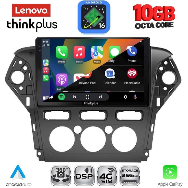 LENOVO LTM 11163_CPA A/C (10inc) MULTIMEDIA TABLET for FORD MONDEO mod. 2011-2013