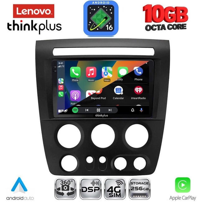 LENOVO LTM 11218_CPA (9inc) MULTIMEDIA TABLET for HUMMER H3 mod. 2005-2009