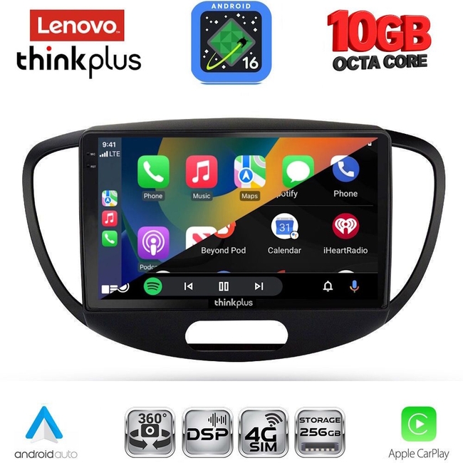 LENOVO LTM 11223_CPA (9inc) MULTIMEDIA TABLET for HYUNDAI i10 mod. 2008-2013