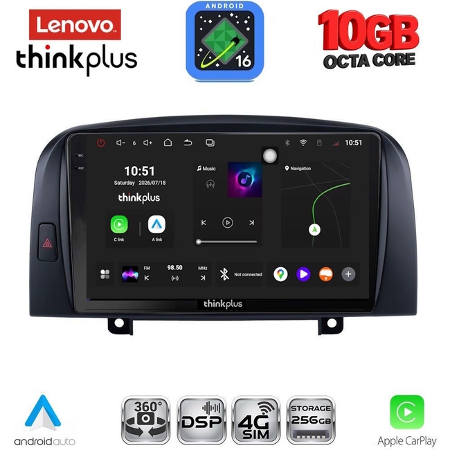 LENOVO LTM 11248_CPA (9inc) MULTIMEDIA TABLET for HYUNDAI SONATA mod. 2006-2009