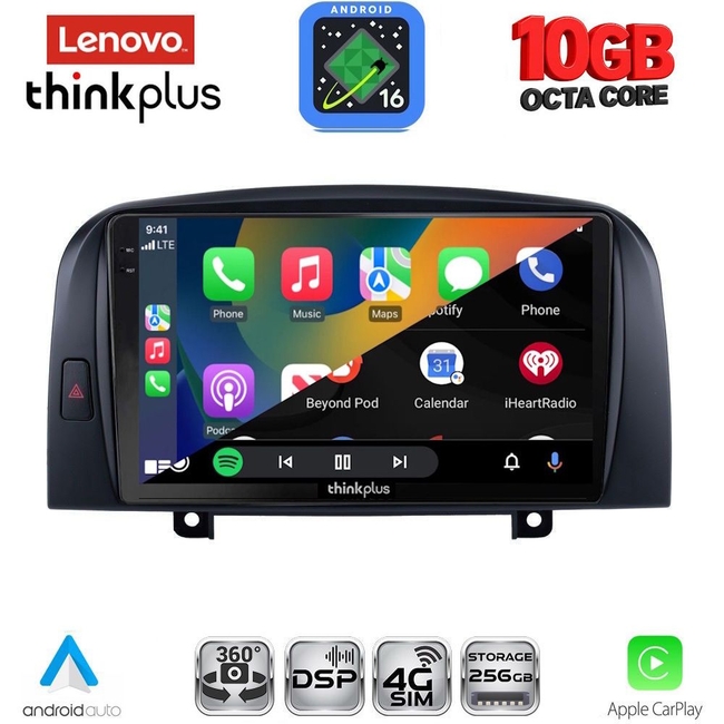 LENOVO LTM 11248_CPA (9inc) MULTIMEDIA TABLET for HYUNDAI SONATA mod. 2006-2009