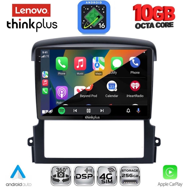 LENOVO LTM 11317_CPA (9inc) MULTIMEDIA TABLET for KIA SORENTO mod. 2006-2009