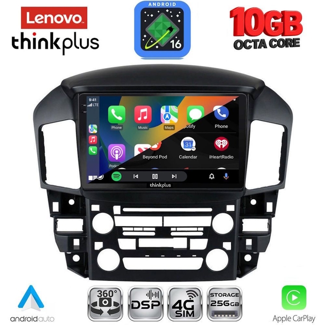 LENOVO LTM 11344_CPA (9inc) MULTIMEDIA TABLET for LEXUS RX 300 mod. 1998-2003