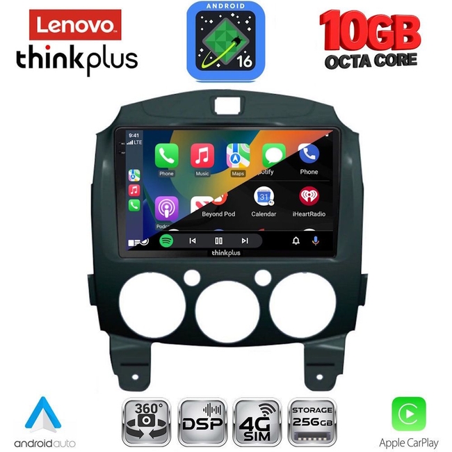 LENOVO LTM 11361_CPA (9inc) MULTIMEDIA TABLET for MAZDA 2  mod. 2007-2014