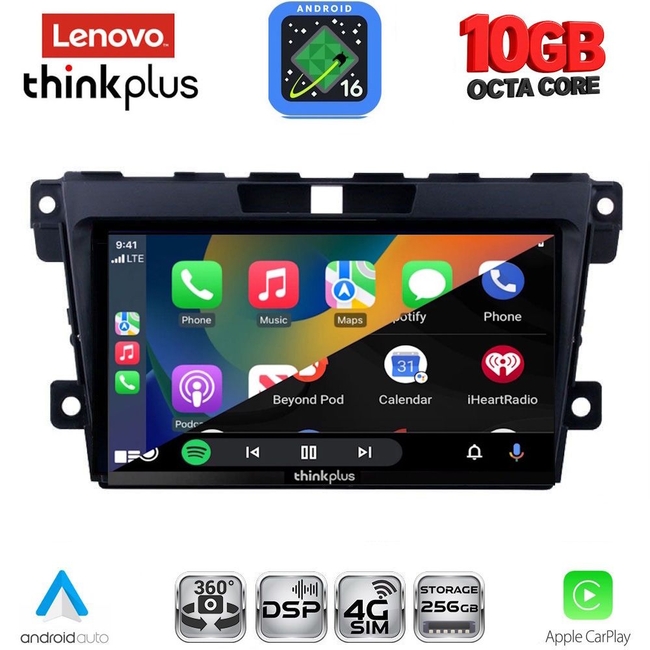 LENOVO LTM 11389_CPA (9inc) MULTIMEDIA TABLET for MAZDA CX7  mod. 2006-2012