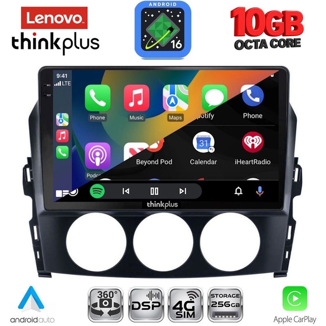 LENOVO LTM 11392_CPA (9inc) MULTIMEDIA TABLET for MAZDA MX5 mod. 2005-2015