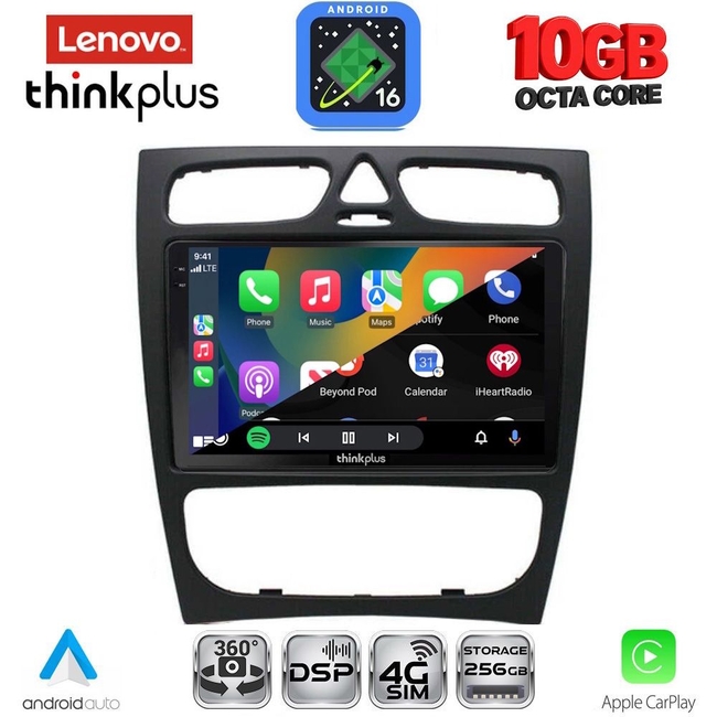 LENOVO LTM 11402_CPA (9inc) MULTIMEDIA TABLET for MERCEDES C (W203) mod. 1999-2004