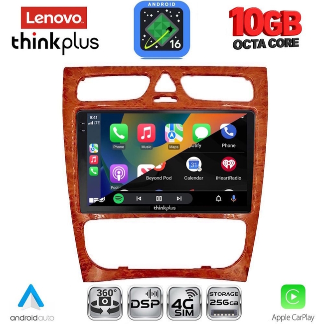 LENOVO LTM 11402CH_CPA (9inc) MULTIMEDIA TABLET for MERCEDES C (W203) mod. 1999-2004