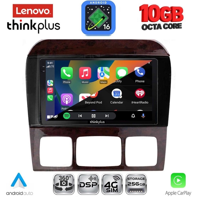 LENOVO LTM 11426_CPA (9inc) MULTIMEDIA TABLET for MERCEDES  S  W220  mod. 1998-2005