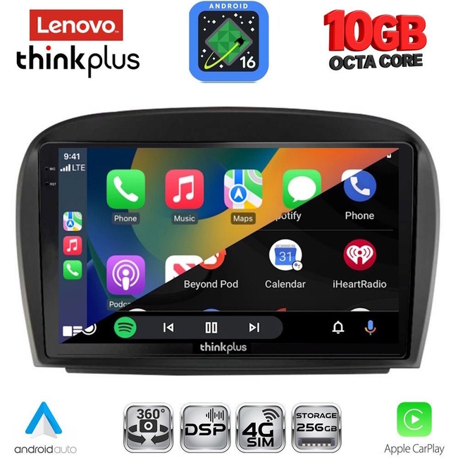 LENOVO LTM 11427_CPA (9inc) MULTIMEDIA TABLET for MERCEDES SL (R230) FACELIFT mod. 2006-2012