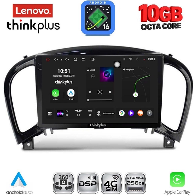 LENOVO LTM 11452_CPA (9inc) MULTIMEDIA TABLET for NISSAN JUKE mod. 2009-2020