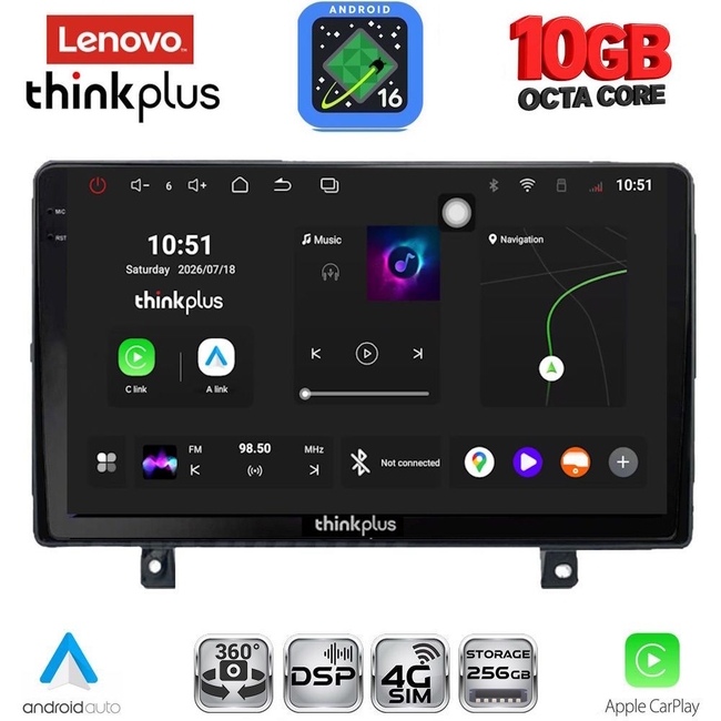 LENOVO LTM 11485_CPA (9inc) MULTIMEDIA TABLET for OPEL ASTRA H mod.2004-2010