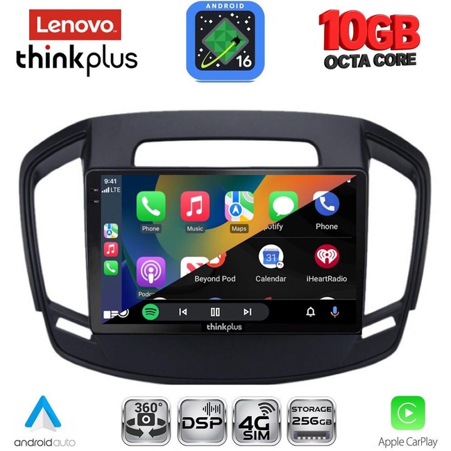 LENOVO LTM 11492_CPA (9inc) MULTIMEDIA TABLET for OPEL INSIGNIA  mod.2014-2017