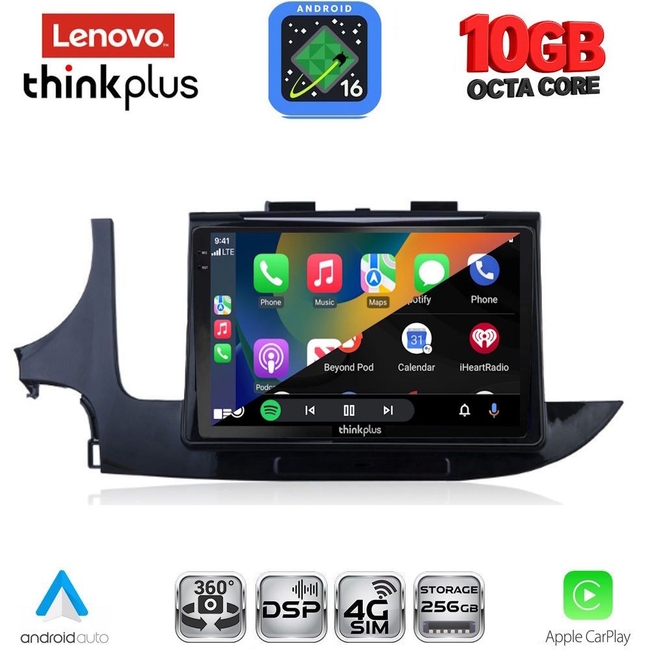 LENOVO LTM 11497_CPA (9inc) MULTIMEDIA TABLET for OPEL MOKKA mod. 2016-2021