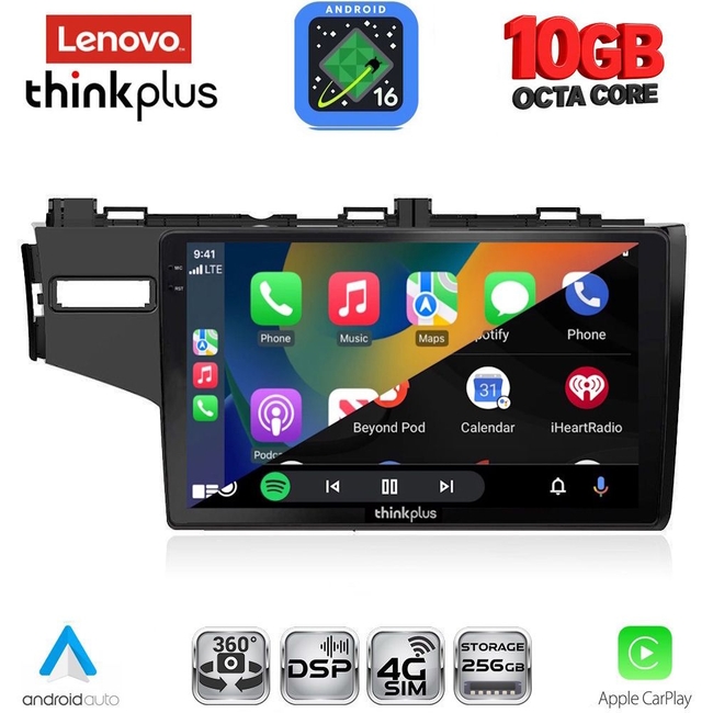 LENOVO LTM 11212_CPA (10inc) MULTIMEDIA TABLET for HONDA JAZZ mod. 2013-2019