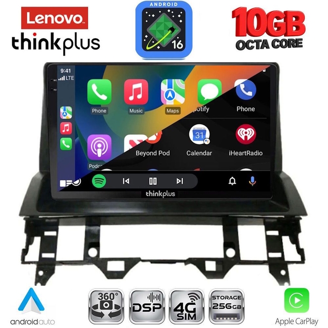 LENOVO LTM 11376_CPA DASH (10inc) MULTIMEDIA TABLET for MAZDA 6 mod. 2002-2008