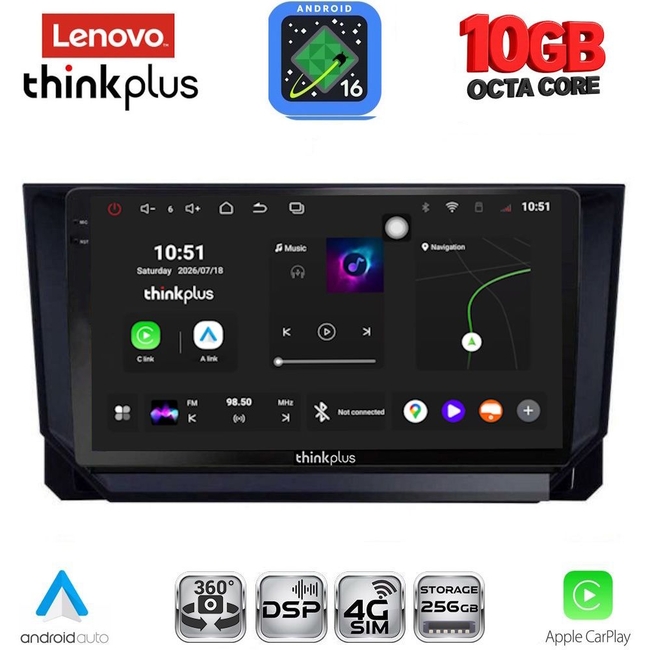 LENOVO LTM 11391_CPA (10inc) MULTIMEDIA TABLET for MAZDA CX9 mod. 2006-2015