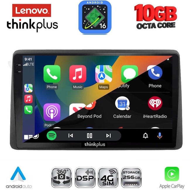 LENOVO LTM 11450_CPA (10inc) MULTIMEDIA TABLET for NISSAN NAVARA D22 mod. 1998-2004