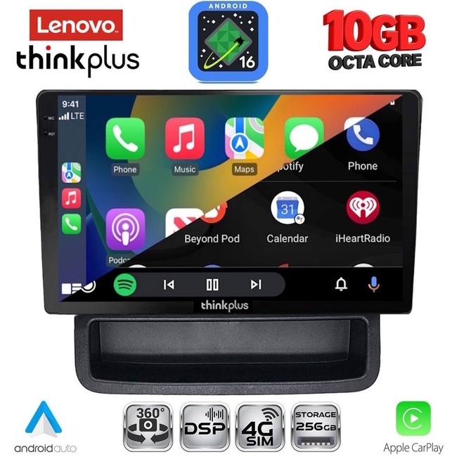 LENOVO LTM 11558B_CPA (10inc) MULTIMEDIA TABLET for OPEL VIVARO – RENAULT TRAFIC - NISSAN PRIMASTAR mod. 2004-2015