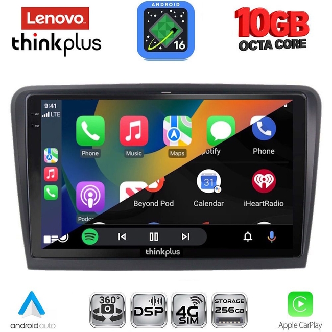 LENOVO LTM 11604B_CPA (10inc) MULTIMEDIA TABLET for SKODA SUPERB mod. 2008-2015