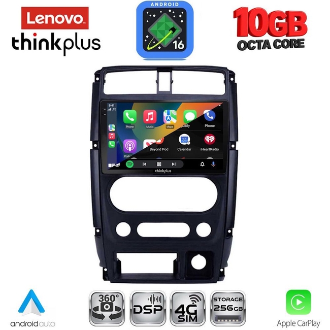 LENOVO LTM 11678_CPA (9inc) MULTIMEDIA TABLET for SUZUKI JIMNY mod. 2007-2017