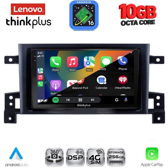 LENOVO LTM 11696_CPA (9inc) MULTIMEDIA TABLET for SUZUKI GRAND VITARA mod. 2005-2015
