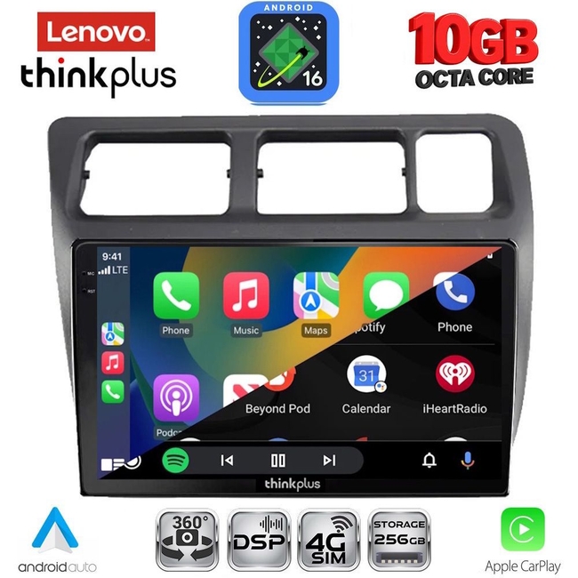 LENOVO LTM 11710_CPA (9inc) MULTIMEDIA TABLET for TOYOTA COROLLA mod. 1992-1997
