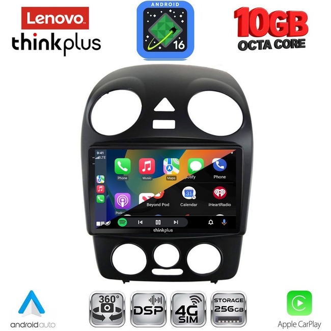 LENOVO LTM 11742_CPA (9inc) MULTIMEDIA TABLET for VW BEETLE mod. 2004-2011