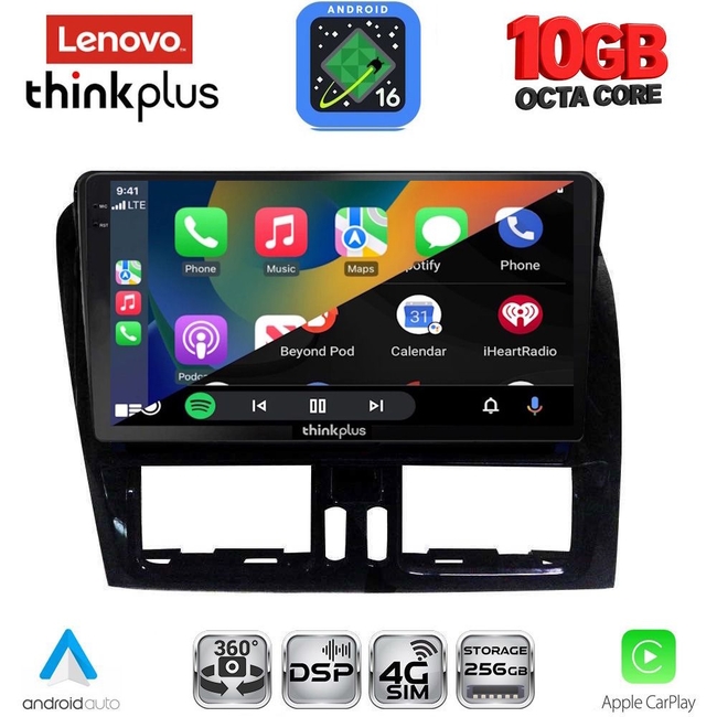 LENOVO LTM 11787_CPA (9inc) MULTIMEDIA TABLET for VOLVO XC60 mod. 2009-2017