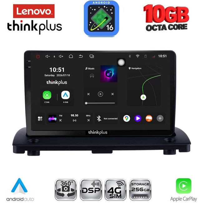 LENOVO LTM 11789_CPA (9inc) MULTIMEDIA TABLET for VOLVO XC90 mod. 2002-2014