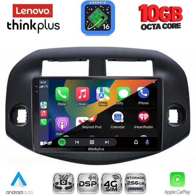 LENOVO LTM 11732_CPA (10inc) MULTIMEDIA TABLET for TOYOTA RAV 4 mod. 2006-2012