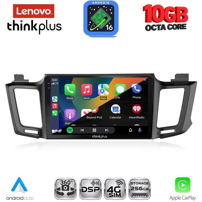 LENOVO LTM 11733_CPA (10inc) MULTIMEDIA TABLET for TOYOTA RAV 4 mod. 2013-2019