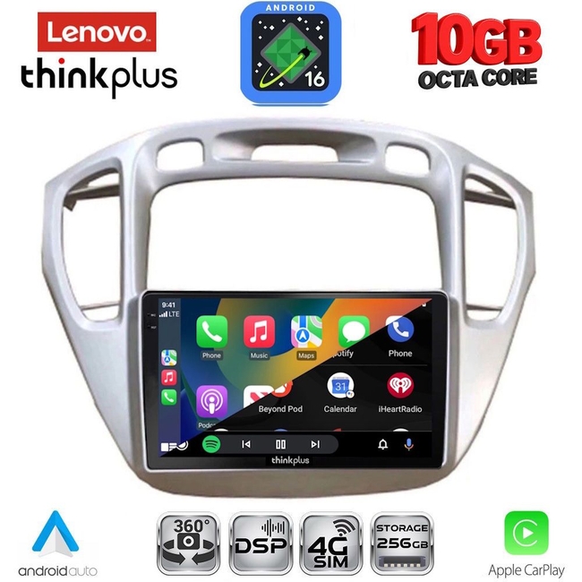 LENOVO LTM 11718_CPA (9inc) MULTIMEDIA TABLET for TOYOTA HIGHLANDER mod. 2002-2009